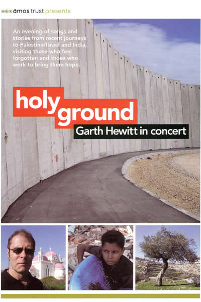 POSTER: Garth Hewitt Holy Ground tour