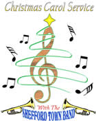 POSTER: Shefford Town Carol Service, with Shefford Town Band