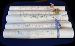 Photo: The Five Scrolls Containing The Bethlehem Tales